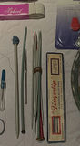 Sewing and Knitting Supplies with Glass Bowl - thumbnail 2 of 6