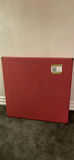 Vintage Red Folding Card Table - thumbnail 1 of 7