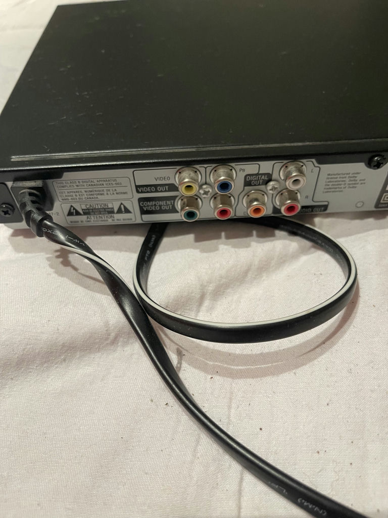 Sony DVP-SR200P CD/DVD Player with Sony Alarm Clock Radio, Headphones, and Cables - image 3 of 8