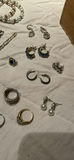 Assorted Jewelry Lot with Wooden Box - thumbnail 3 of 9