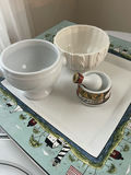 Assorted Ceramic Serving Dishes, Plates, and Decorative Bowls - thumbnail 7 of 13