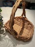 Decor Set- Wicker Basket, Glass Serving Dish, Artificial Floral Arrangement & Decorative Kitchen Items - thumbnail 2 of 9