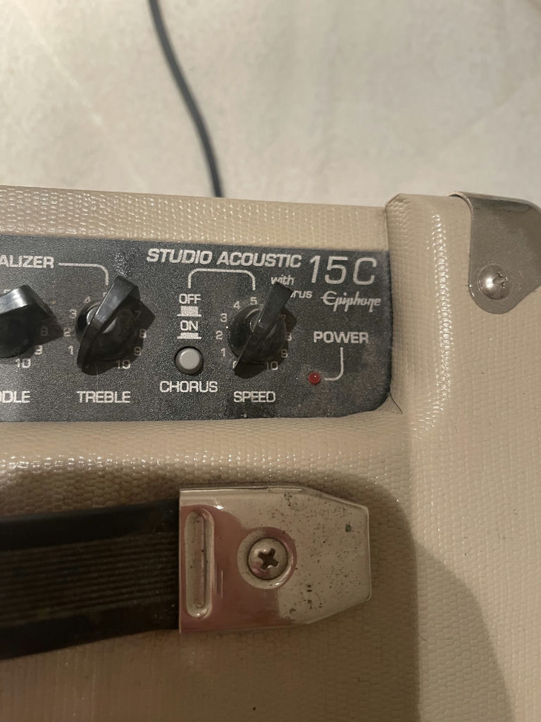 AMPLIFIER- Epiphone Studio Acoustic 15C Guitar Amplifier - image 6 of 7