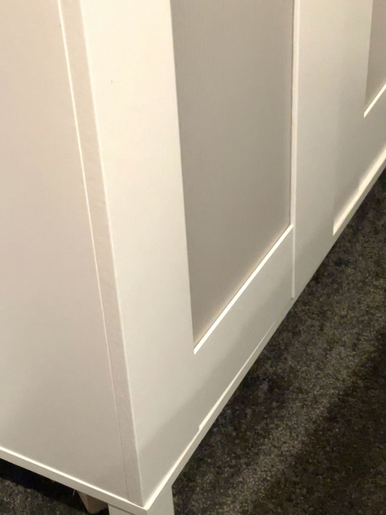 IKEA  White Two-Door-Wardrobe Cabinet - image 2 of 4