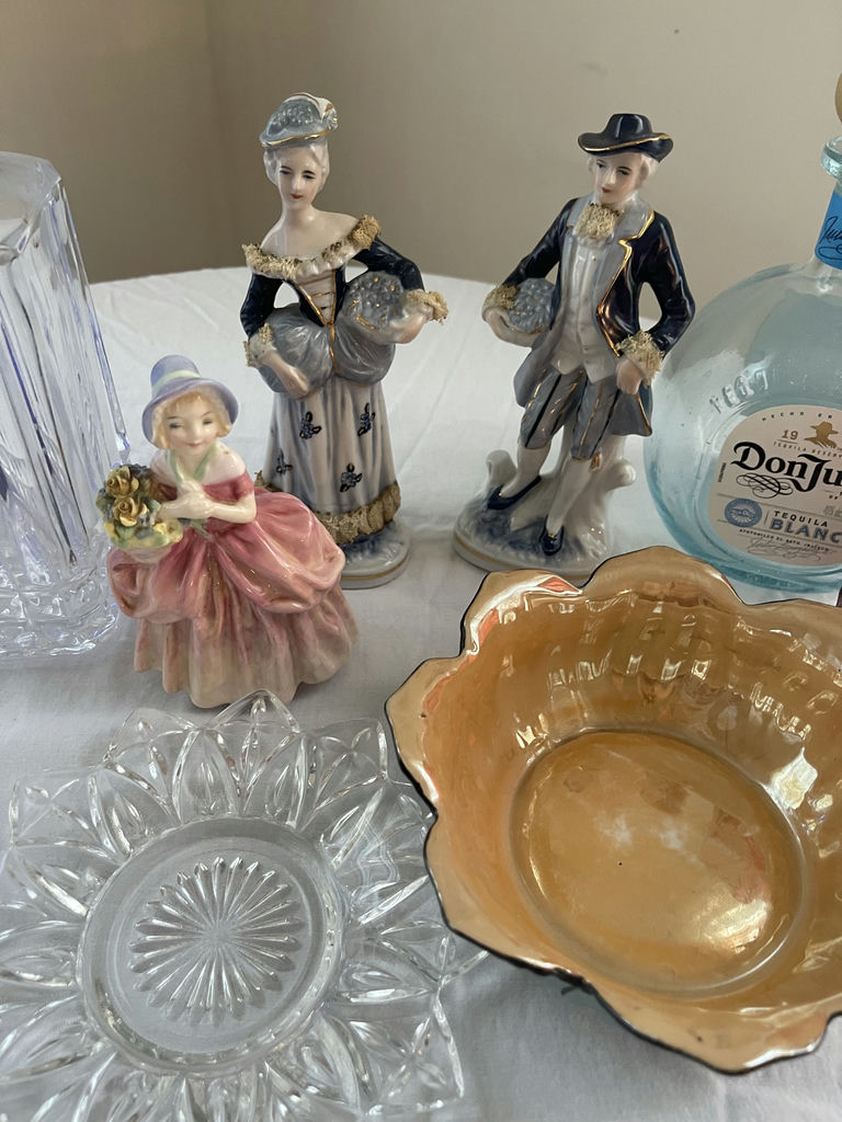 Assorted Glassware and Porcelain Figurines - image 2 of 9
