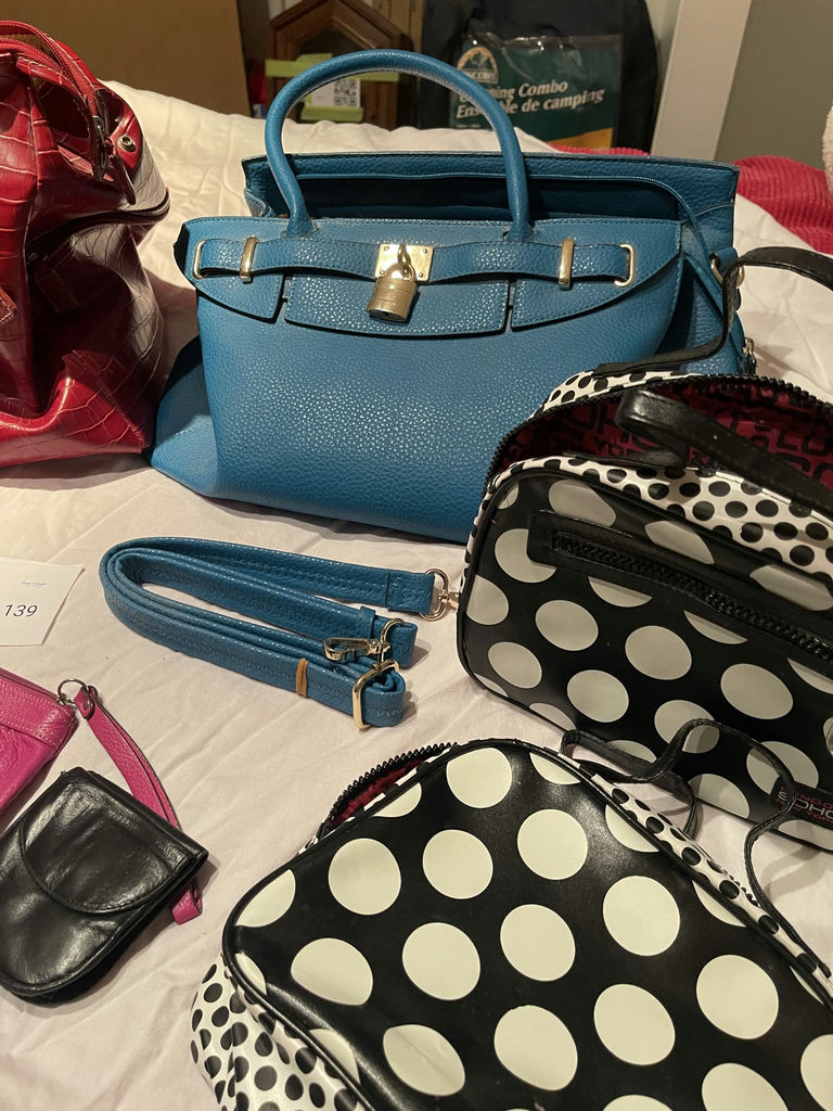 Assorted Handbags, Tote Bags, and Small Pouches - image 4 of 6