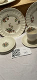 Copeland ‘Wicker Lane’ Set- Floral Pattern Ceramic Dinnerware and Teacup Set - thumbnail 2 of 10