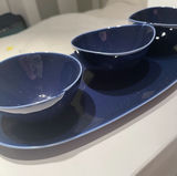 Diane von Furstenberg Blue Serving Tray and Bowl Set - thumbnail 2 of 9