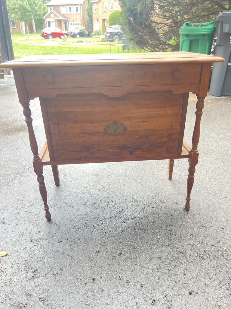 Wooden Decorative Table - image 1 of 6