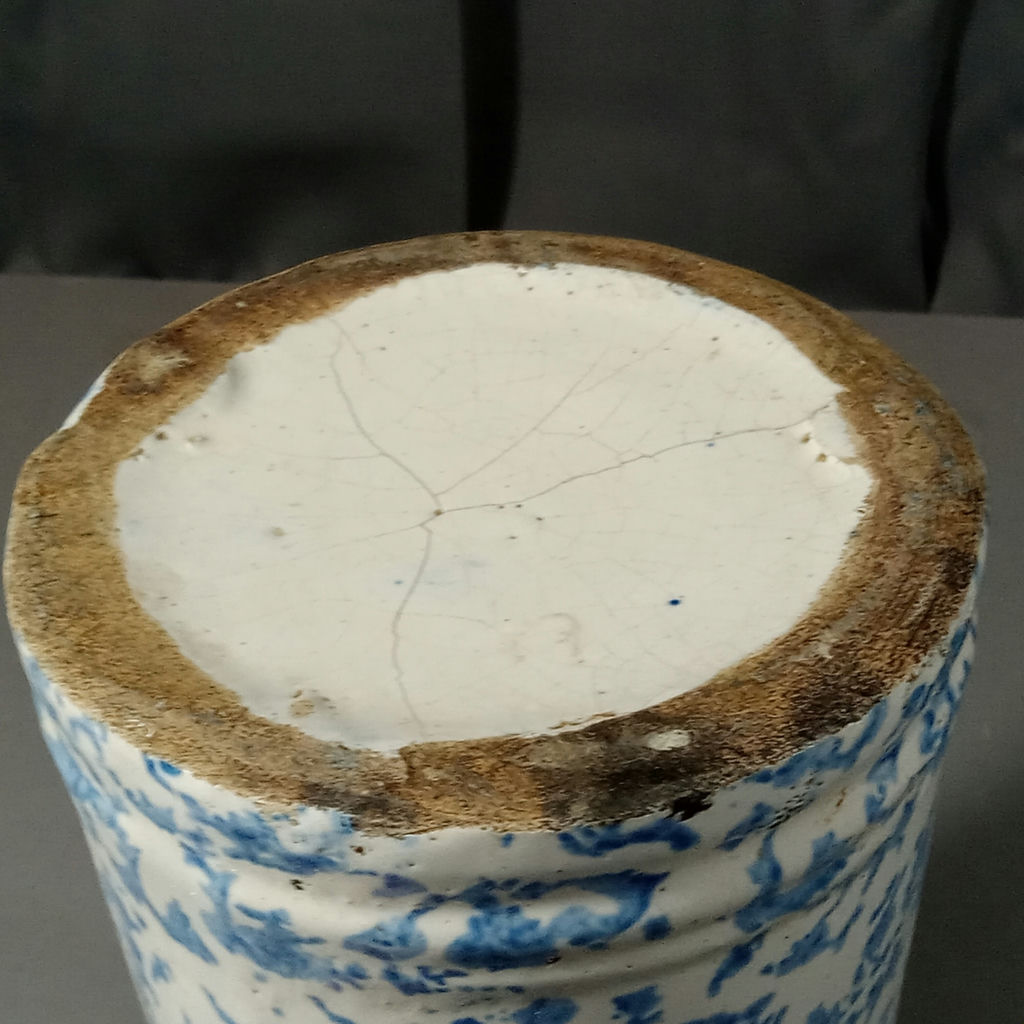 Antique Sponge Decorated Stoneware - image 12 of 16