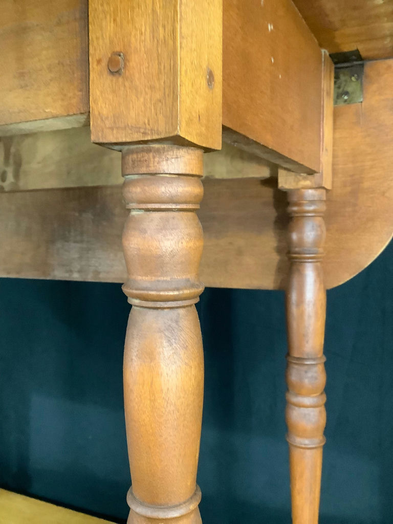 Antique Country Drop Leaf Tables - image 7 of 8