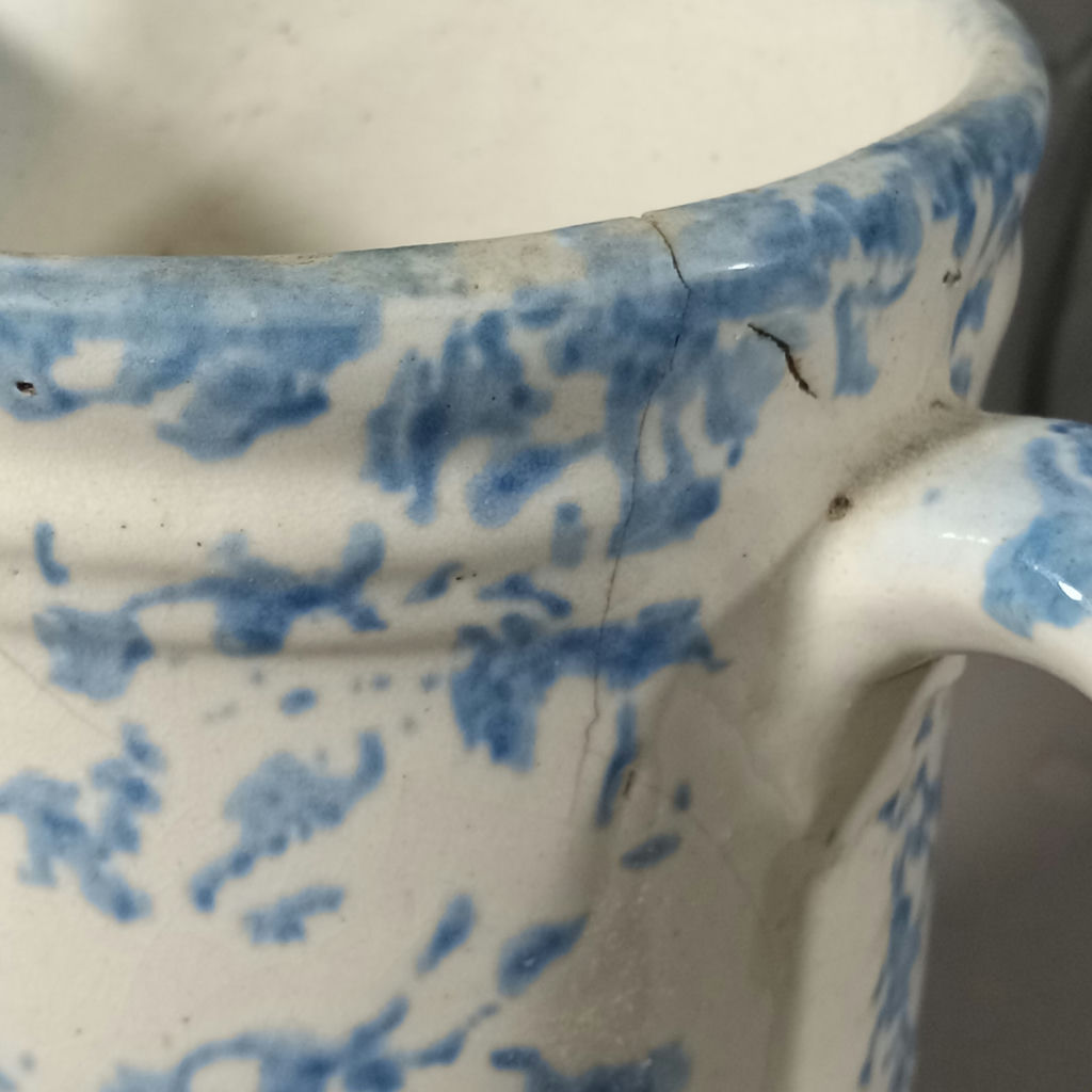 Antique Sponge Decorated Stoneware - image 11 of 16