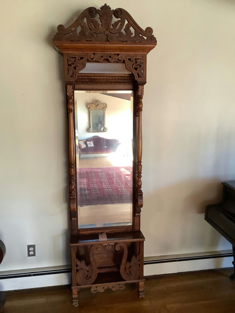 Antique Decorative Hall Mirror - image 1 of 7