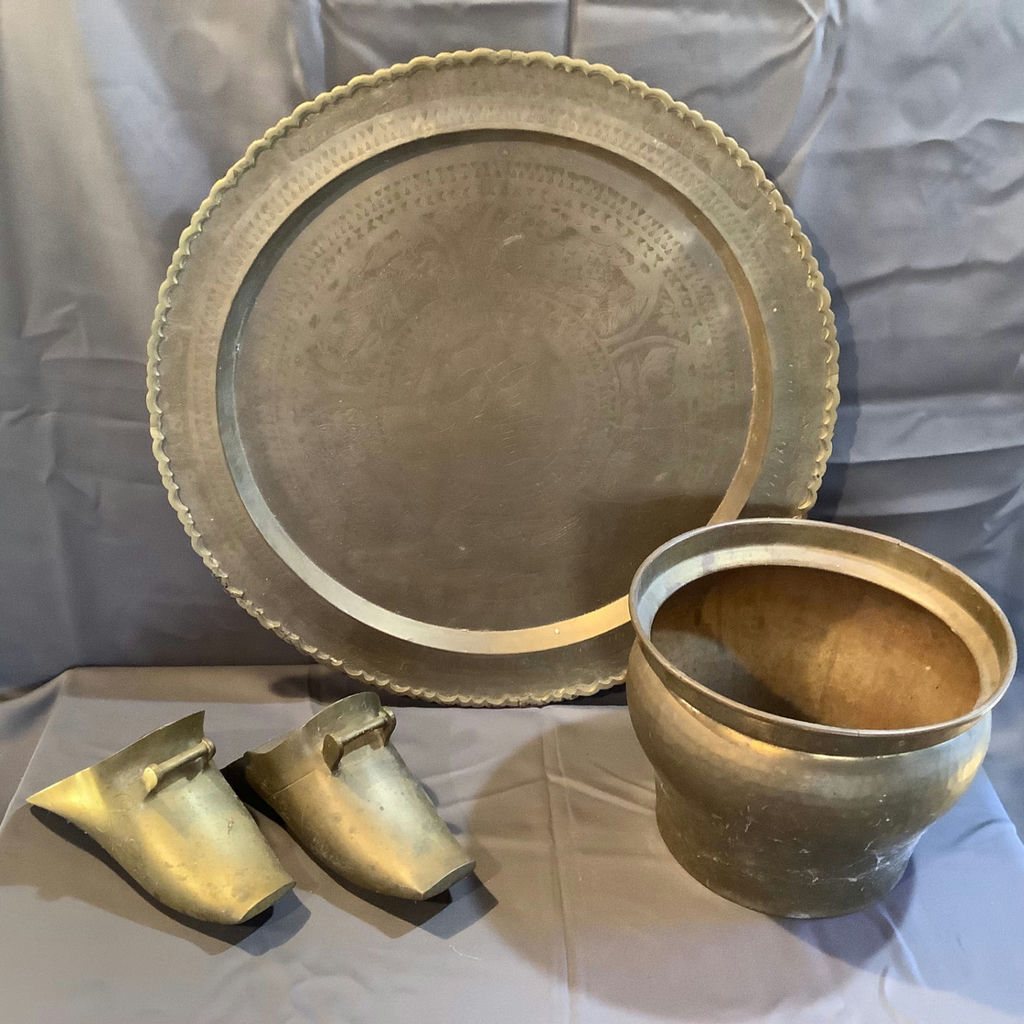 Vintage Brass Decor - image 1 of 6