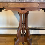 Antique Marble Side / Occasional Table - thumbnail 7 of 9