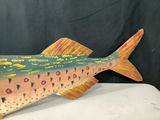 Hand Made Folk Art Trout - thumbnail 3 of 7