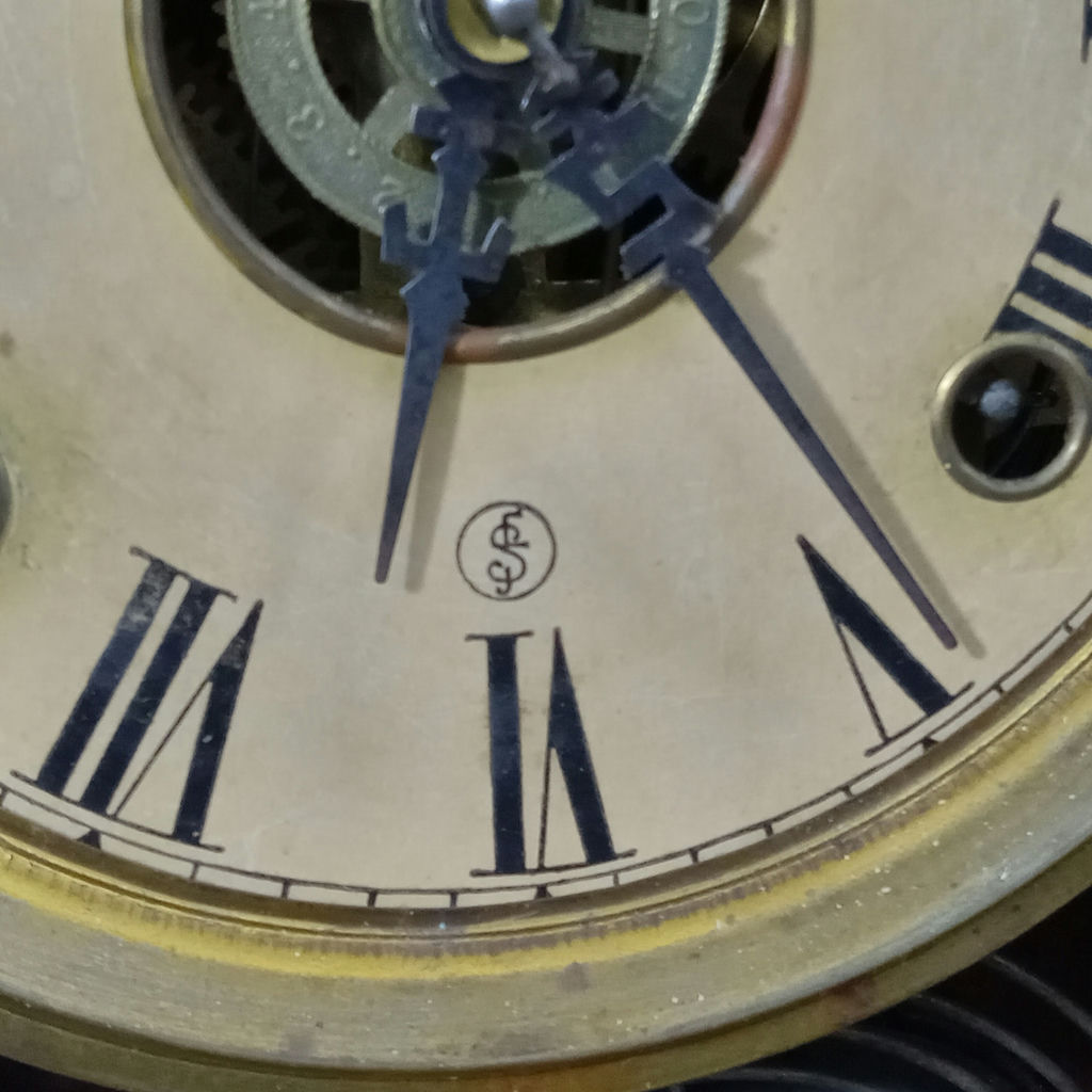 Antique Mantle Clock - image 4 of 11