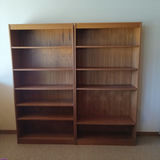 MCM Wood Bookshelves - thumbnail 1 of 5