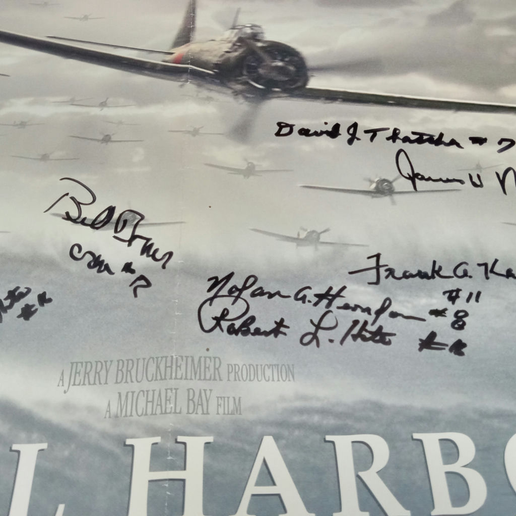 Pearl Harbor (2001) Signed Movie Posters - image 12 of 14