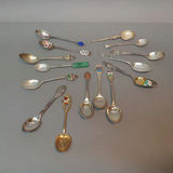 Sterling Souvenir Tea Spoons (63+dwt) - thumbnail 1 of 15