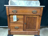 Antique Dry Sink With Mirror - thumbnail 4 of 5