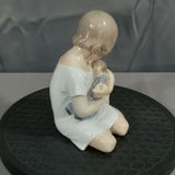 Royal Copenhagen Girl w/Doll Figurine - thumbnail 4 of 6