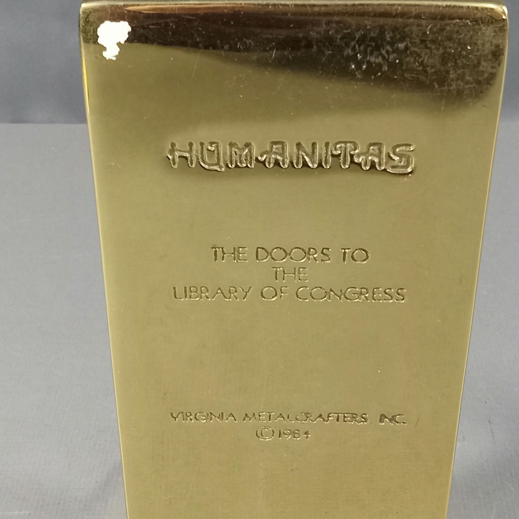 Virginia Metalcrafters Brass Bookends - image 5 of 8