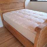 Antique Bird's Eye Maple Bed - thumbnail 14 of 16