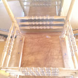Antique Bird's Eye Maple Vanity w/Mirror & Bench - thumbnail 35 of 35