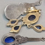 Sterling & Blue Stone Jewelry (39+dwt) - thumbnail 12 of 22