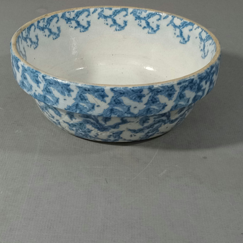 Antique Sponge Decorated Stoneware - image 13 of 16