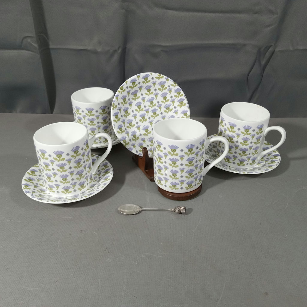Scottish Thistle Mug Set - image 1 of 7