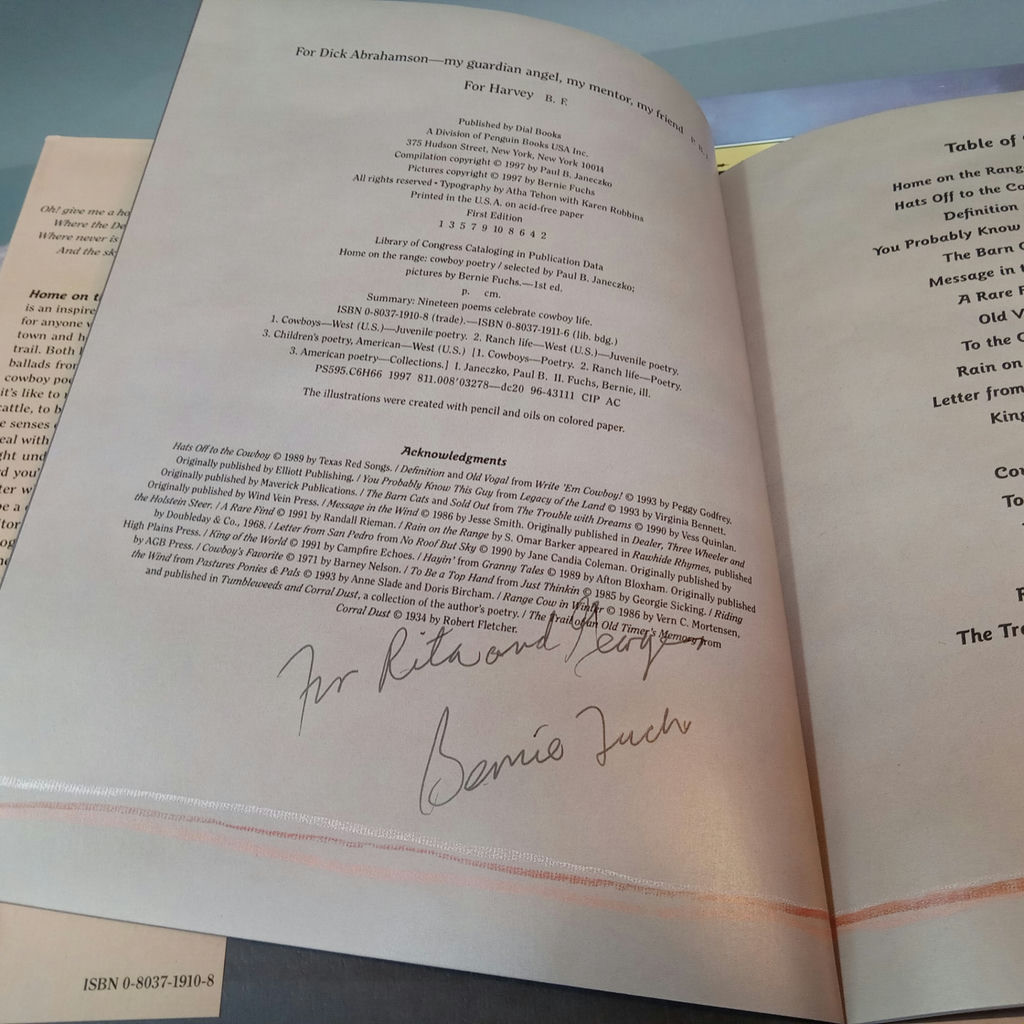 Books Illustrated & Signed by Bernie Fuchs - image 3 of 11