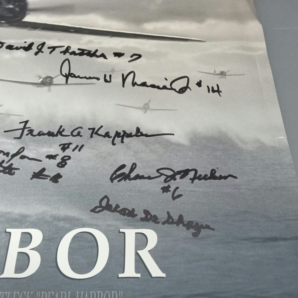 Pearl Harbor (2001) Signed Movie Posters - image 13 of 14