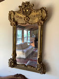 Antique Gilt Wall Mirror - thumbnail 2 of 7