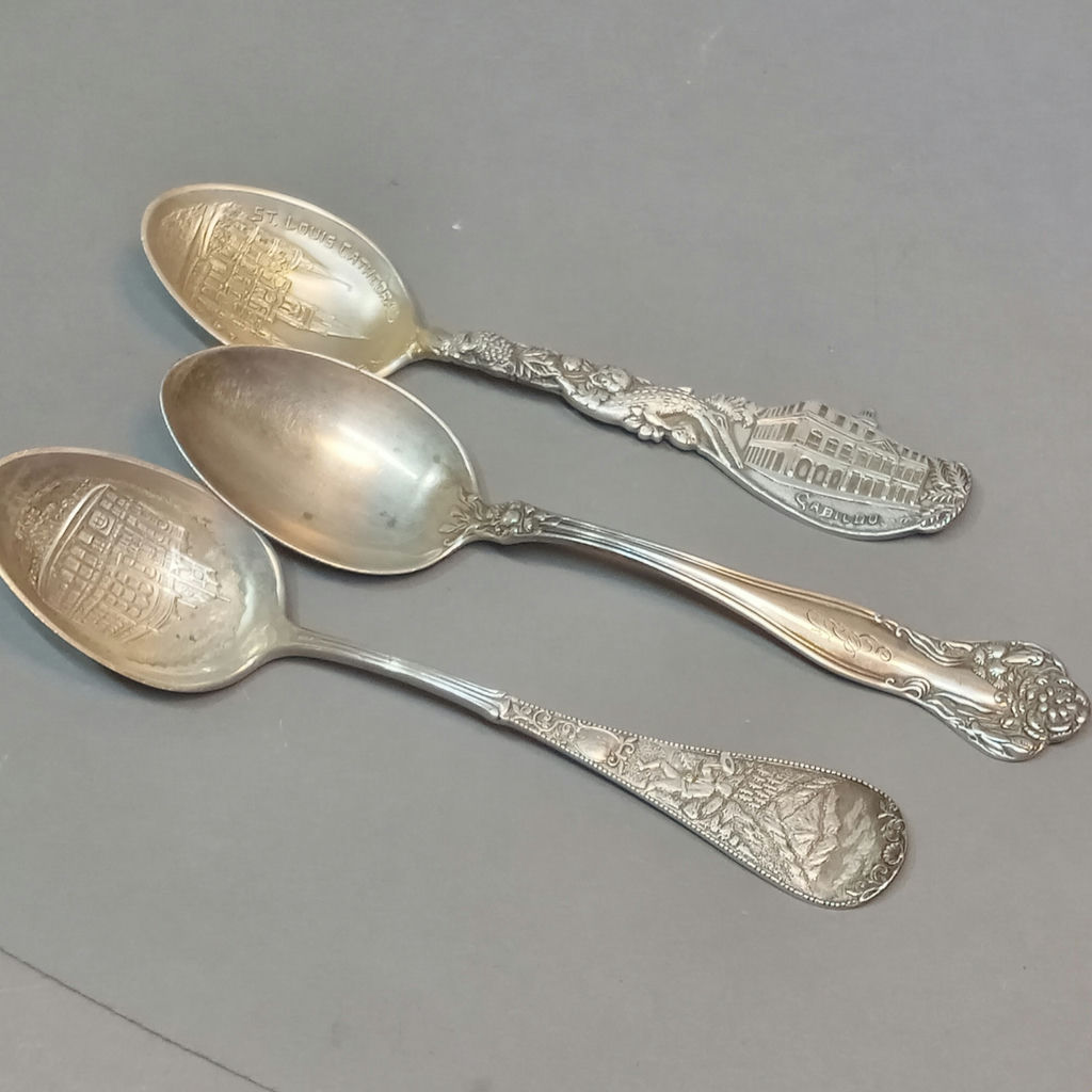 Sterling Souvenir Spoons - Tiffany & Co., More (222+dwt) - image 10 of 15