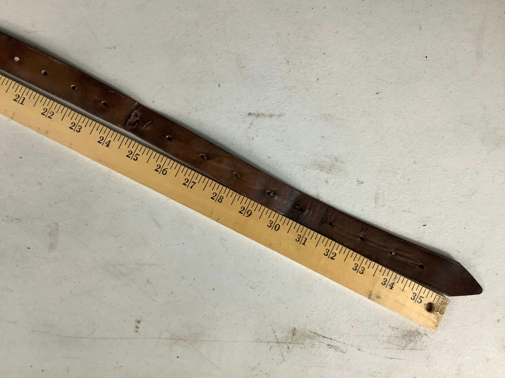Porsche 356 Leather Spare Tire Belt - image 4 of 6