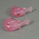 Vintage Murano Pink Glass Birds - thumbnail 5 of 9