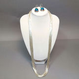 Liquid Silver Beaded Necklace (30+dwt) - thumbnail 1 of 8