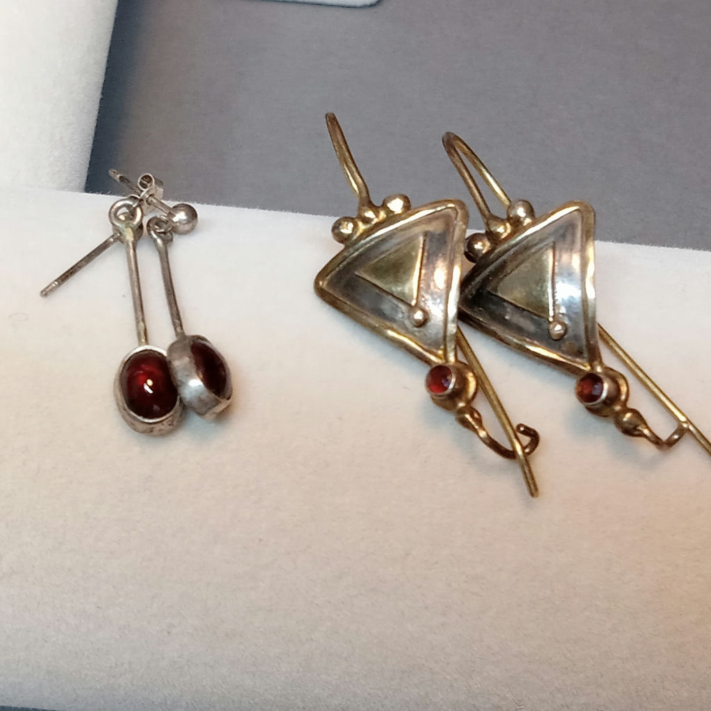 Vintage Artsy Costume & Sterling Jewelry (10+dwt) - image 7 of 19