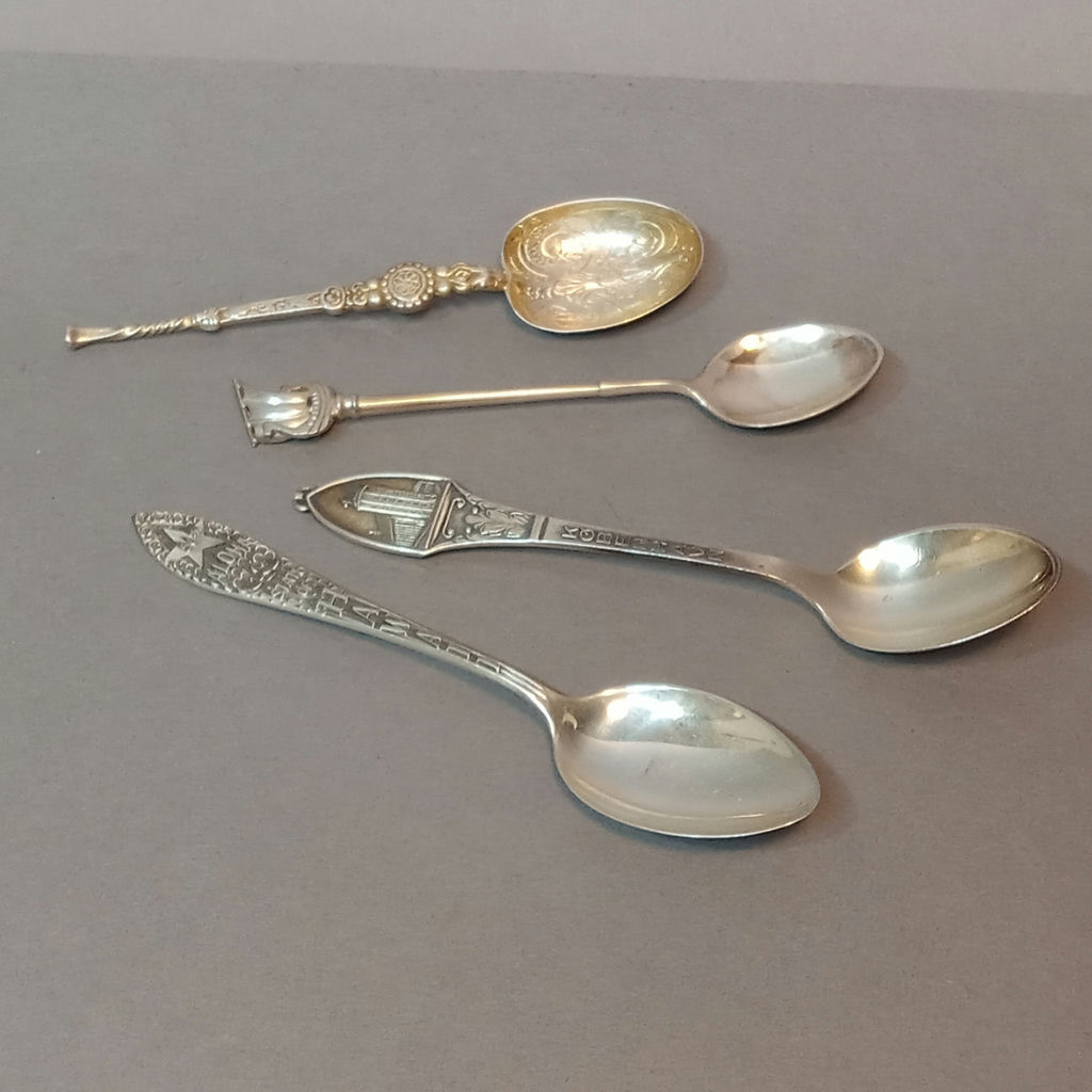 Sterling Souvenir Tea Spoons (63+dwt) - image 7 of 15