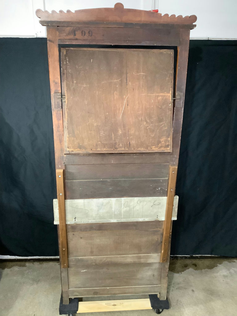 Antique Dry Sink With Mirror - image 5 of 5