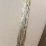 Liquid Silver Beaded Necklace (30+dwt) - thumbnail 4 of 8
