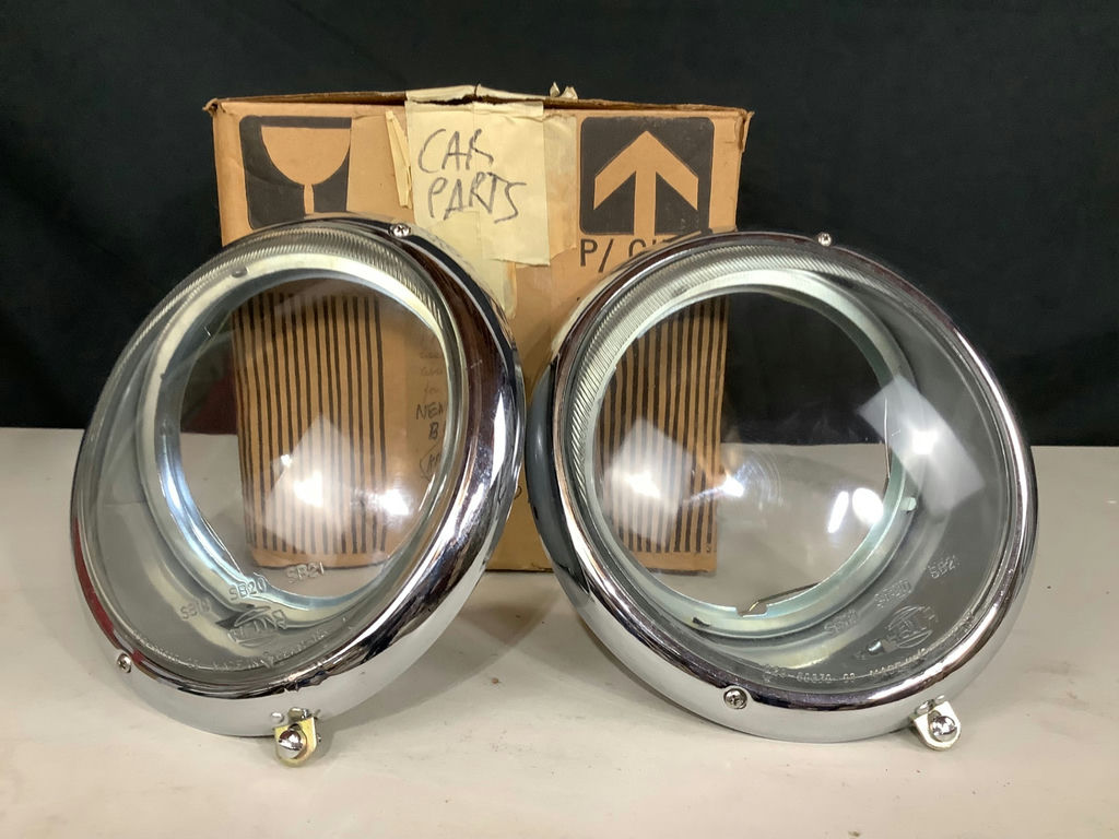 Porsche 356 Hella Headlights NIOB - image 1 of 8