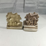 The Globe Illustrated Shakespeare & Brass Bookends - thumbnail 2 of 15
