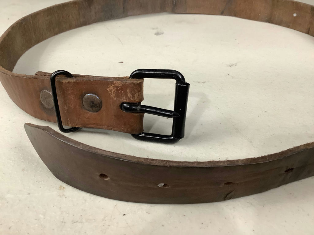 Porsche 356 Leather Spare Tire Belt - image 2 of 6