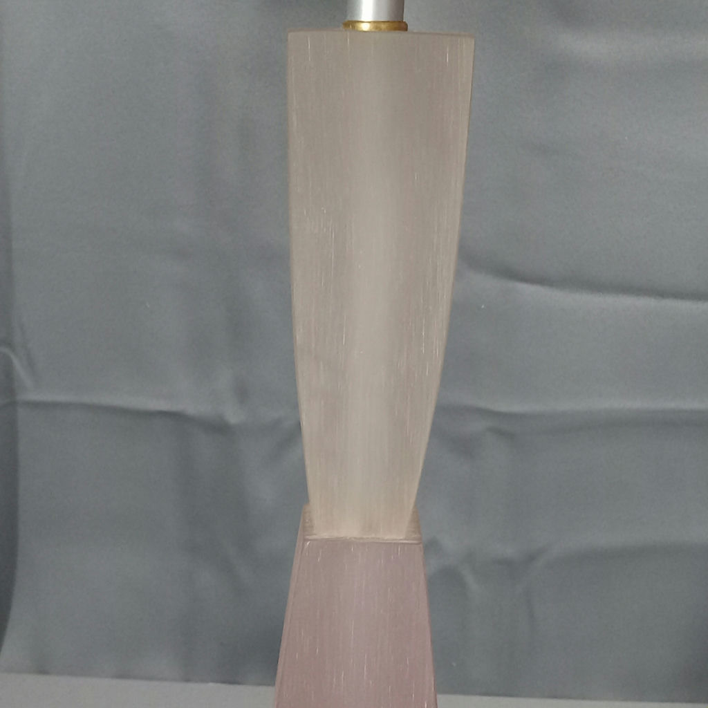 Gradient Pink Art Table Lamp - image 3 of 9