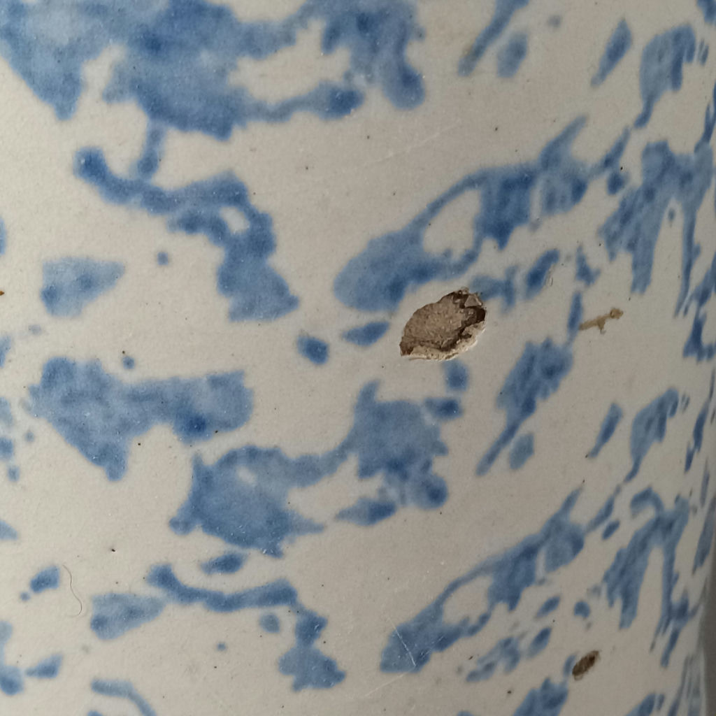 Antique Sponge Decorated Stoneware - image 9 of 16