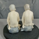 Royal Copenhagen Girl on Rock Figurines - thumbnail 4 of 9