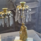 Antique Figural Girandole Set - thumbnail 6 of 12